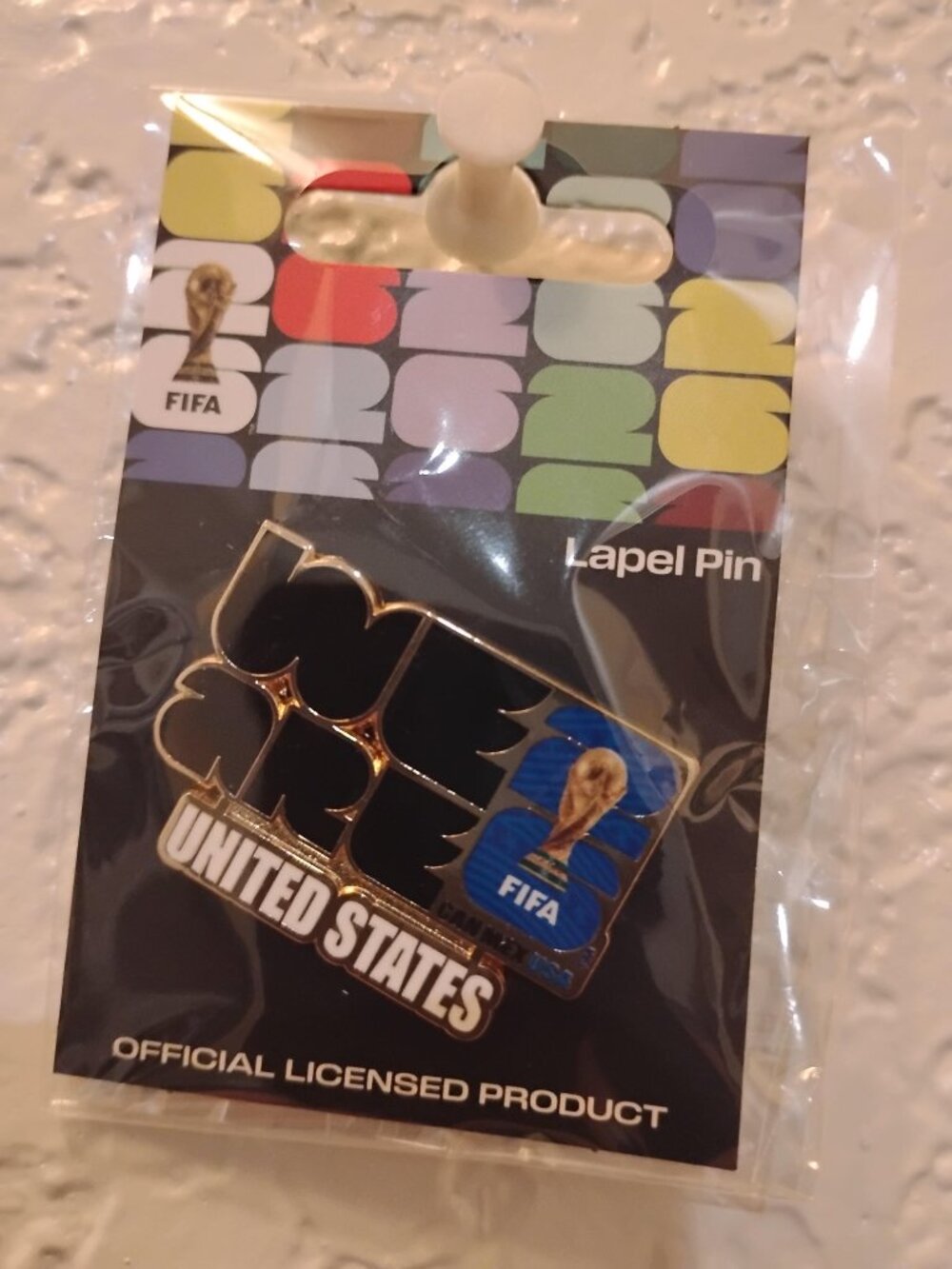 Rare Official FIFA World Cup Pin | WE ARE 26 USA